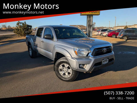 2015 Toyota Tacoma for sale at Monkey Motors in Faribault MN