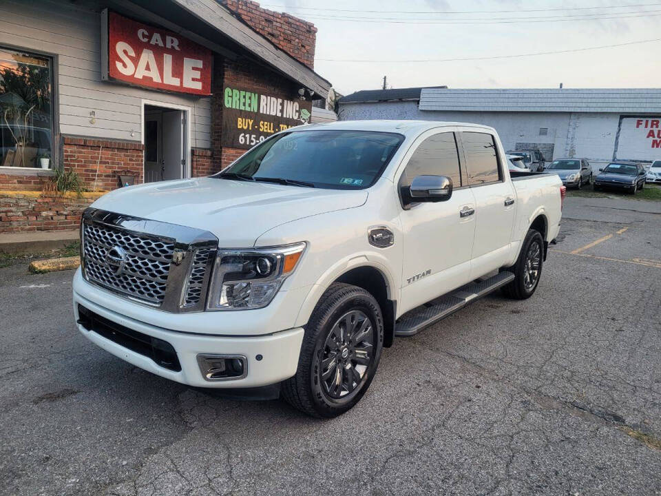 2017 Nissan Titan for sale at Green Ride LLC in NASHVILLE, TN