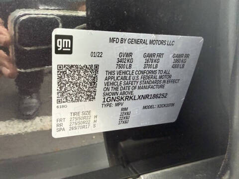 2022 Chevrolet Tahoe RST