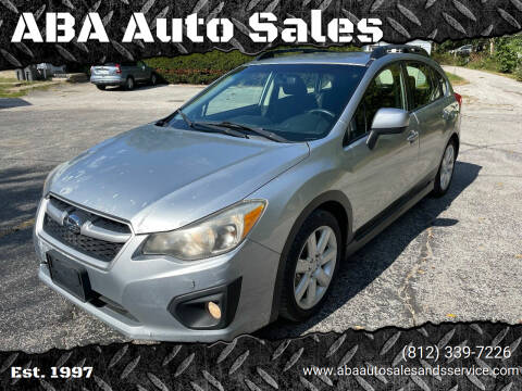 2013 Subaru Impreza for sale at ABA Auto Sales in Bloomington IN