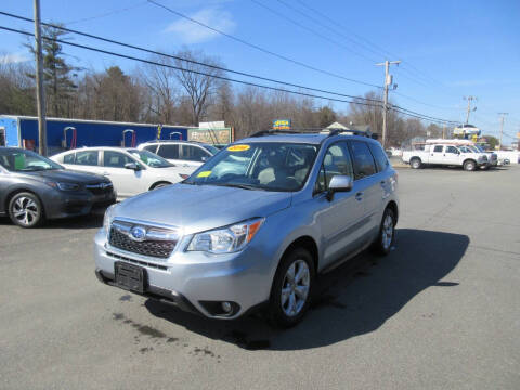 2016 Subaru Forester for sale at Route 12 Auto Sales in Leominster MA