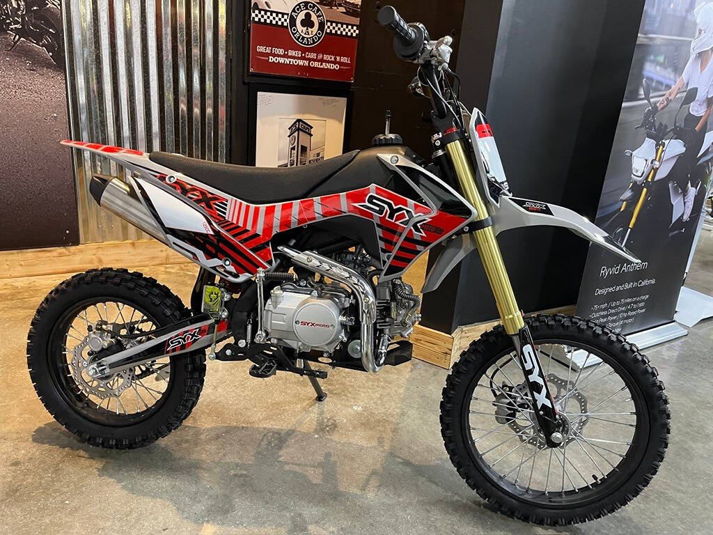 2024 SYXMOTO  DIRT BIKE 125CC 4 SPEED MANUAL  for sale at TEXAS MOTORS POWERSPORT in ORLANDO, FL