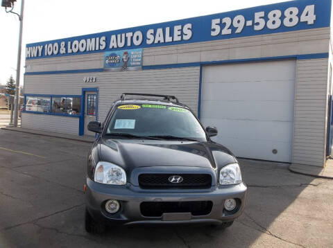 2004 Hyundai Santa Fe for sale at Highway 100 & Loomis Road Sales in Franklin WI