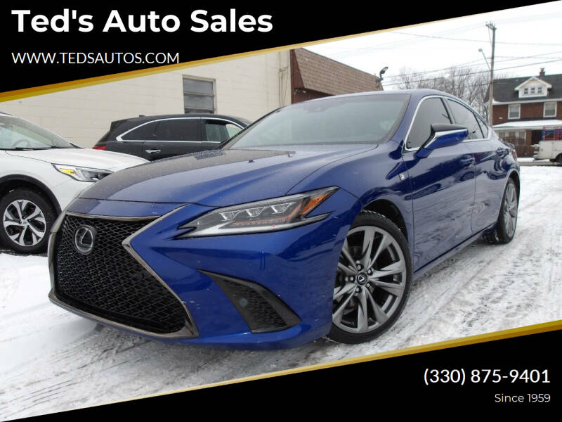 2019 Lexus ES 350 for sale at Ted's Auto Sales in Louisville OH