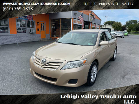 2011 Toyota Camry for sale at Lehigh Valley Truck n Auto LLC. in Schnecksville PA