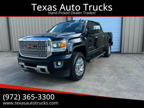 2018 GMC Sierra 2500HD for sale at Texas Auto Trucks in Wylie TX