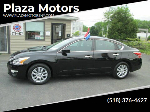 2014 Nissan Altima for sale at Plaza Motors in Rensselaer NY