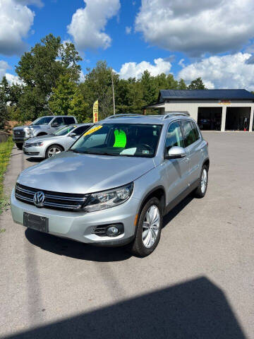 2013 Volkswagen Tiguan for sale at The Auto Bar in Dubois PA