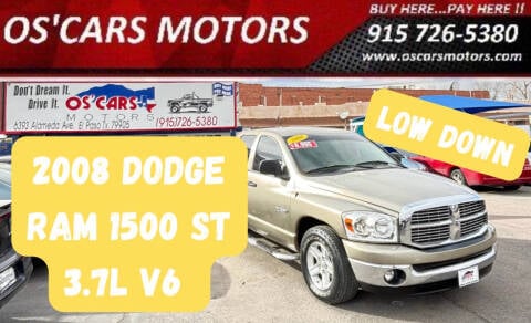 2008 Dodge Ram 1500 for sale at Os'Cars Motors in El Paso TX