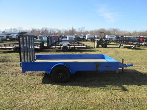 2026 Rice Trailers Single Axle Utility SST7612