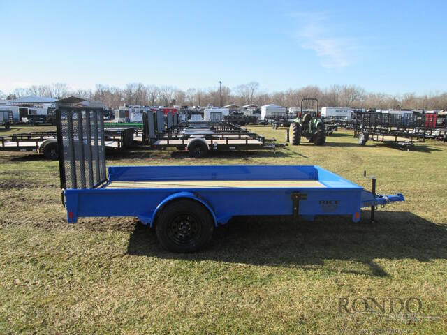 2026 Rice Trailers Single Axle Utility SST7612