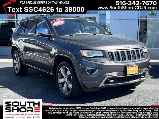 2016 Jeep Grand Cherokee for sale at South Shore Chrysler Dodge Jeep Ram in Inwood NY