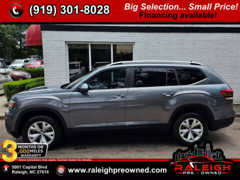 2019 Volkswagen Atlas for sale at Raleigh Pre-Owned in Raleigh NC