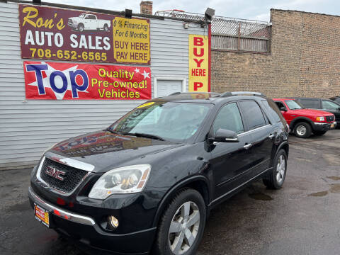 2012 GMC Acadia for sale at RON'S AUTO SALES INC in Cicero IL