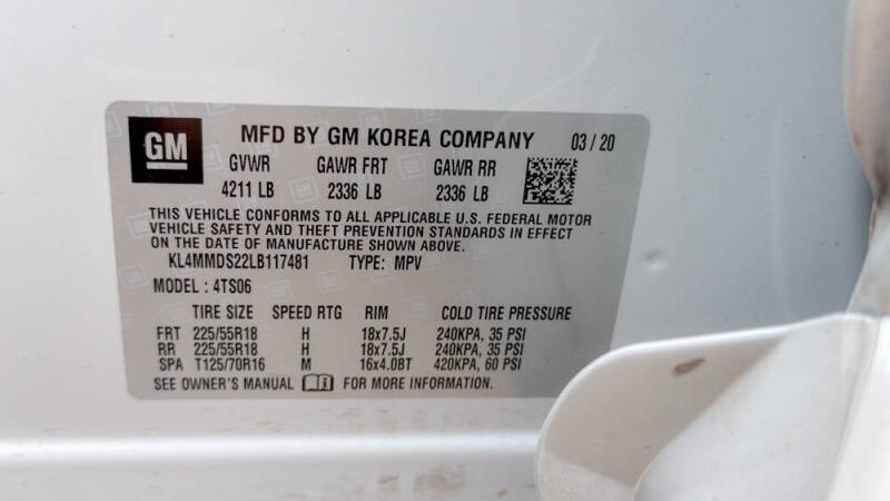 2020 Buick Encore GX Select