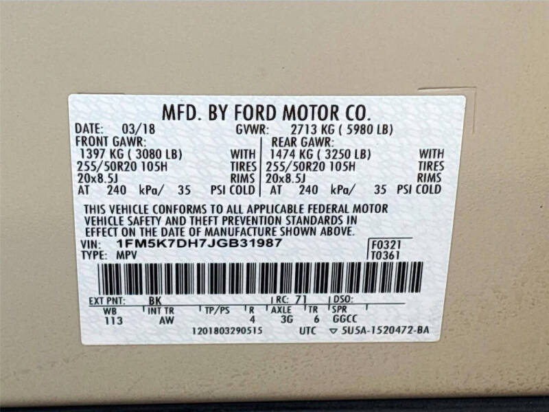 2018 Ford Explorer XLT