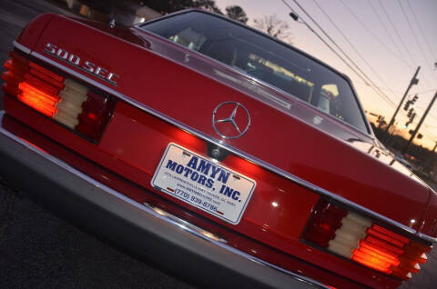 1985 Mercedes-Benz 500-Class 500 SEC