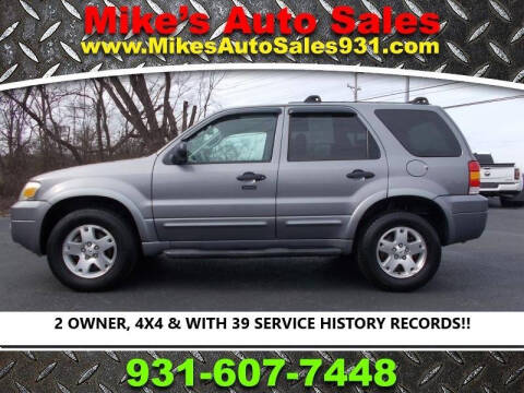2007 Ford Escape for sale at Mike's Auto Sales in Shelbyville TN