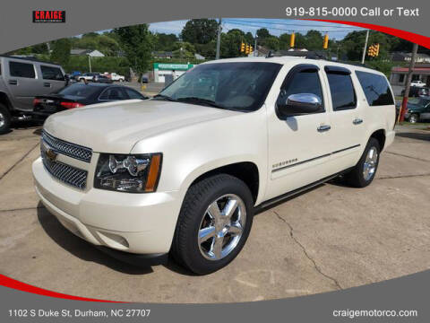 2013 Chevrolet Suburban for sale at CRAIGE MOTOR CO in Durham NC