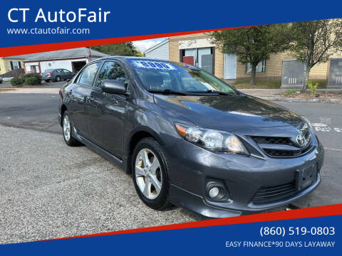 2011 Toyota Corolla for sale at CT AutoFair in West Hartford CT