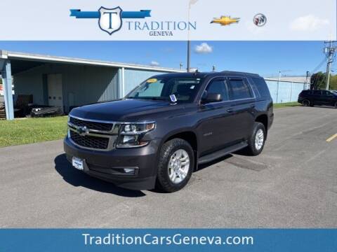 2016 Chevrolet Tahoe for sale at Tradition Chevrolet Buick in Geneva NY