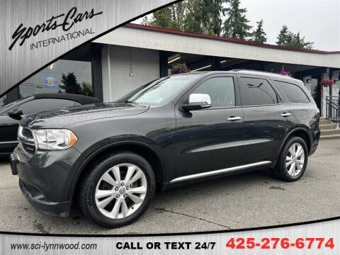 2011 Dodge Durango for sale at Sports Cars International in Lynnwood WA