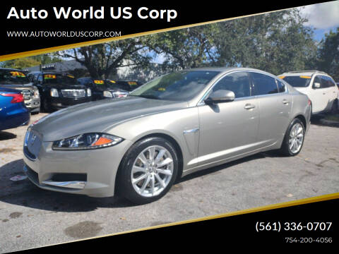 2012 Jaguar XF for sale at Auto World US Corp in Plantation FL