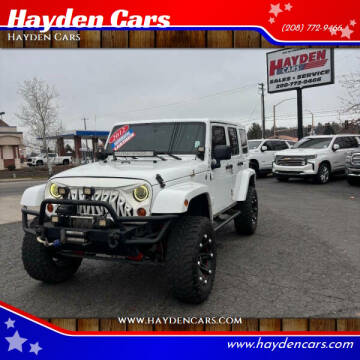 2012 Jeep Wrangler Unlimited for sale at Hayden Cars in Coeur D Alene ID