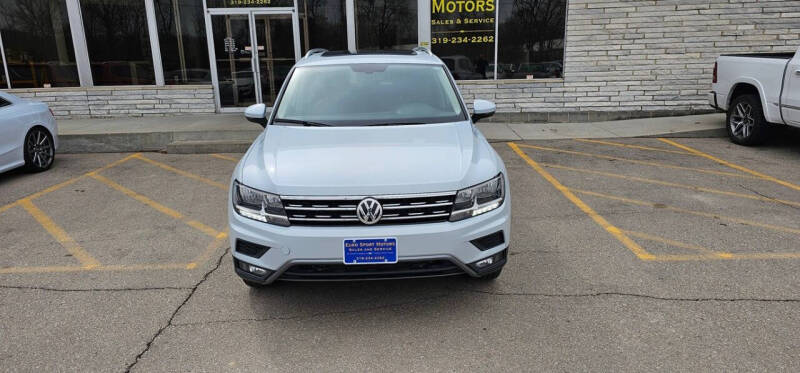2018 Volkswagen Tiguan for sale at Eurosport Motors in Evansdale IA