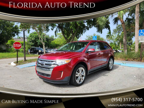 2013 Ford Edge for sale at Florida Auto Trend in Plantation FL