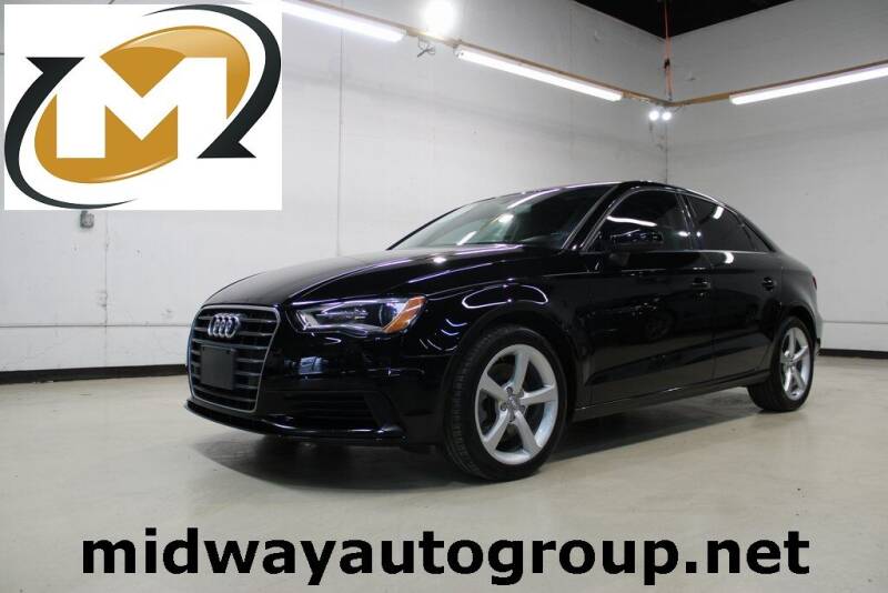 2016 Audi A3 for sale at Midway Auto Group in Addison TX