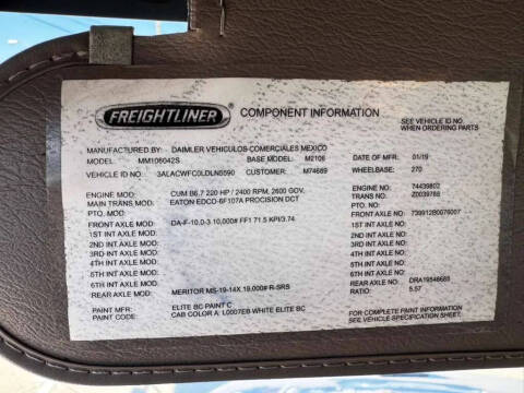 2020 Freightliner M2 106