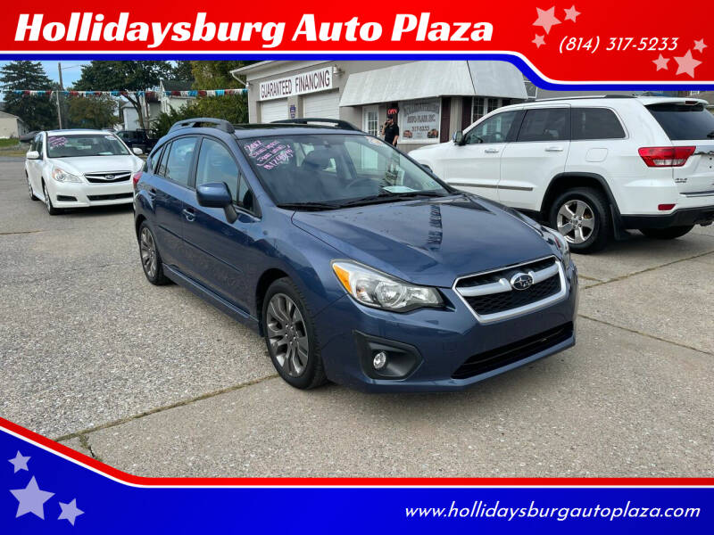 2012 Subaru Impreza for sale at Hollidaysburg Auto Plaza in Hollidaysburg PA
