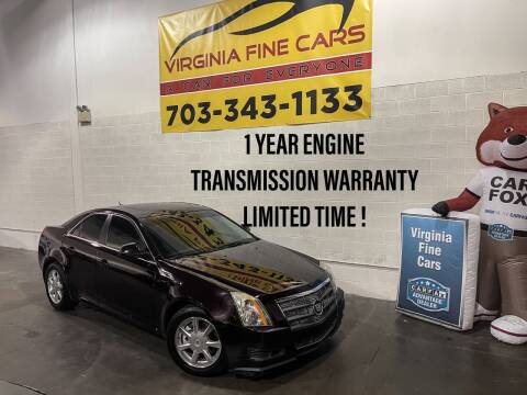 2008 Cadillac CTS for sale at Virginia Fine Cars in Chantilly VA