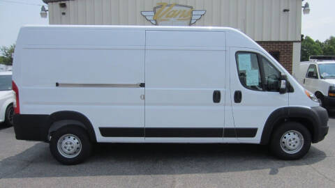 2021 RAM ProMaster for sale at Vans Of Great Bridge in Chesapeake VA