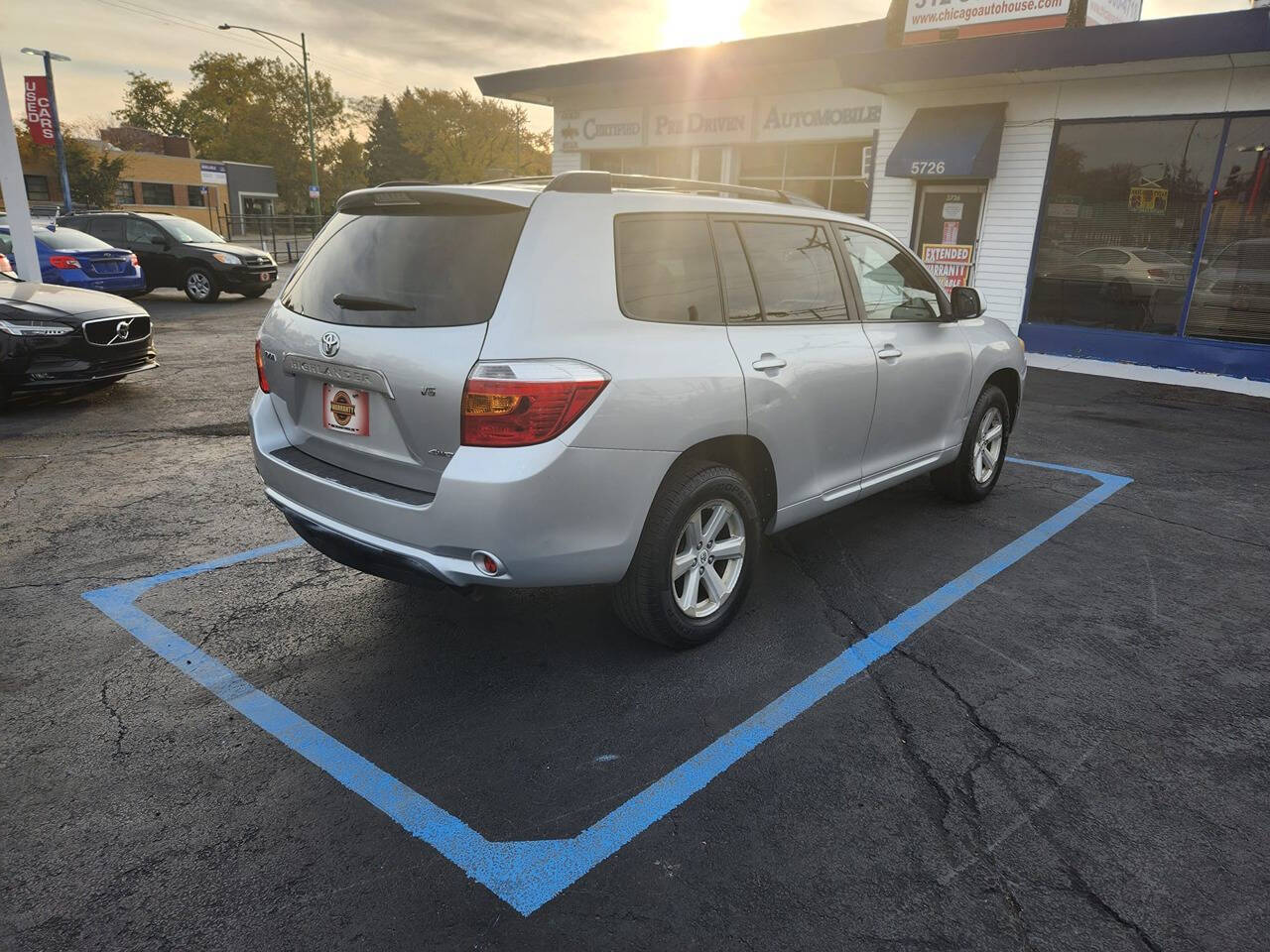 2008 Toyota Highlander for sale at Chicago Auto House in Chicago, IL