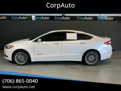 2013 Ford Fusion Hybrid for sale at CorpAuto in Cleveland GA