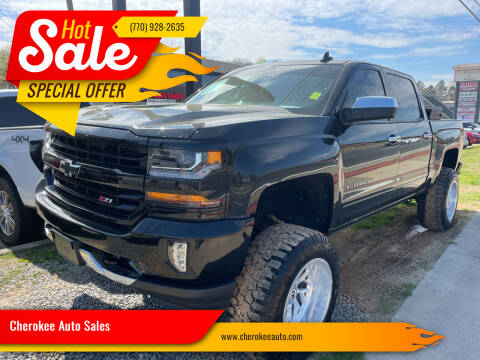 2018 Chevrolet Silverado 1500 for sale at Cherokee Auto Sales in Acworth GA