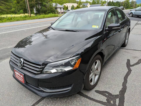 2014 Volkswagen Passat for sale at AUTO CONNECTION LLC in Springfield VT