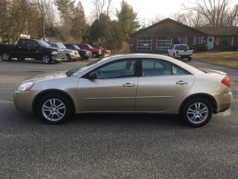 2006 Pontiac G6 for sale at Lou Rivers Used Cars in Palmer MA