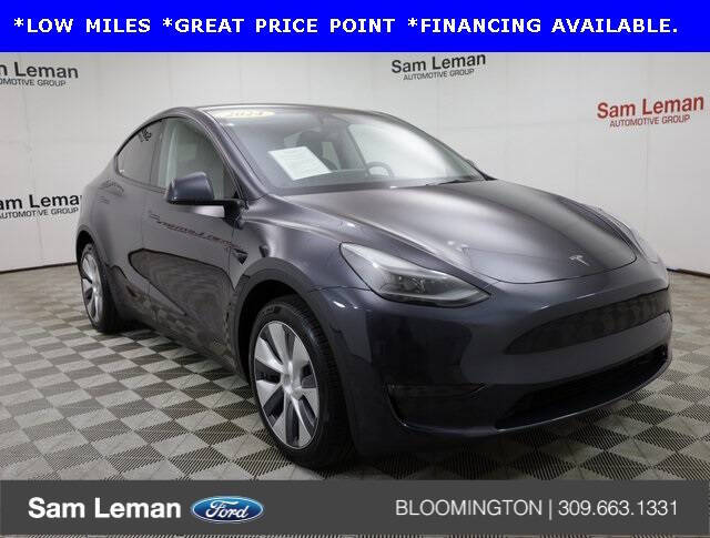 2024 Tesla Model Y for sale at Sam Leman Ford in Bloomington IL