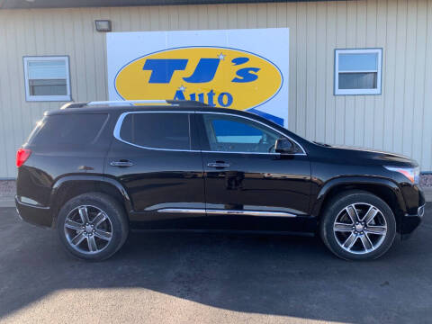 2019 GMC Acadia for sale at TJ's Auto in Wisconsin Rapids WI