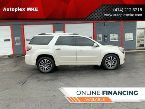 2013 GMC Acadia for sale at Autoplexmkewi in Milwaukee WI