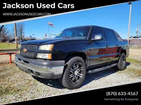 2004 Chevrolet Avalanche for sale at Jackson Used Cars in Forrest City AR