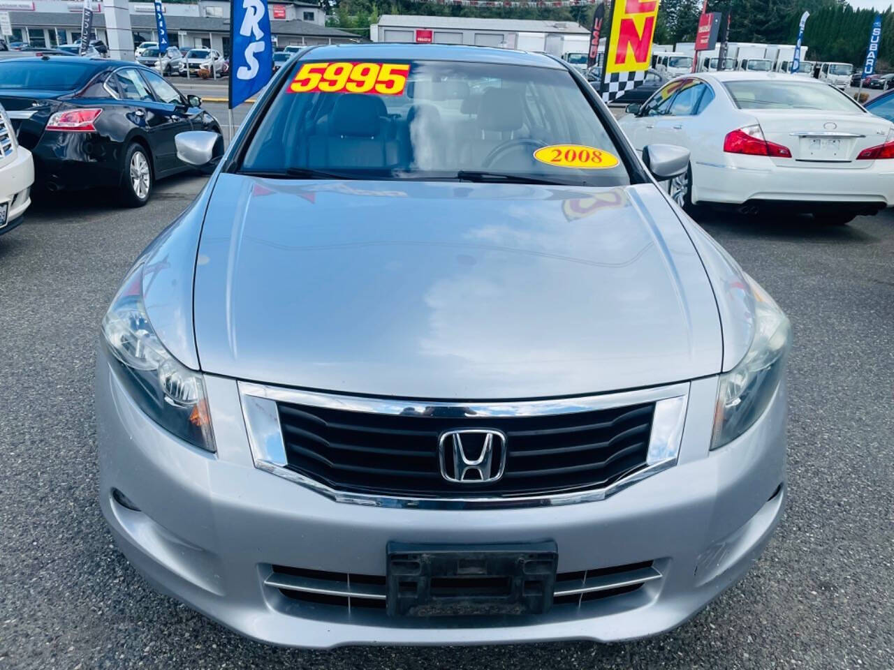 2008 Honda Accord for sale at New Creation Auto Sales in Everett, WA