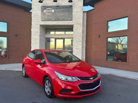 2017 Chevrolet Cruze for sale at Hamilton Motors in Lehi UT