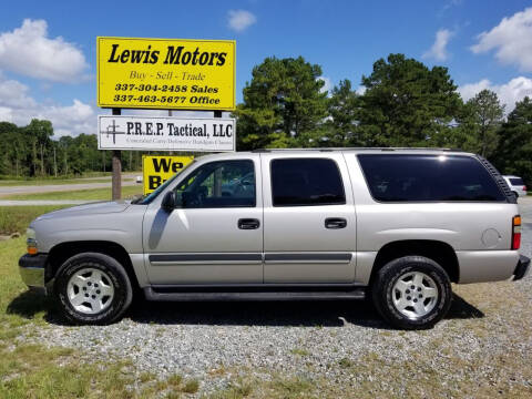 2004 Chevrolet Suburban for sale at Lewis Motors LLC in Deridder LA