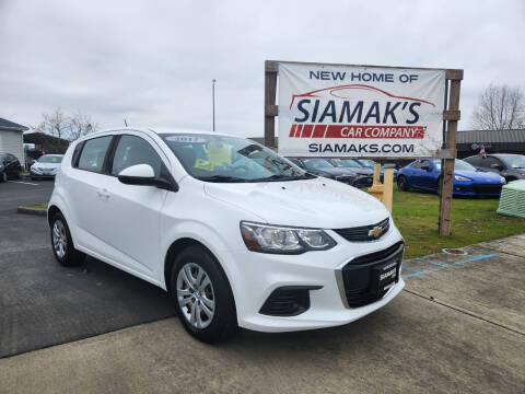 2017 Chevrolet Sonic for sale at Siamak's Car Company llc in Woodburn OR