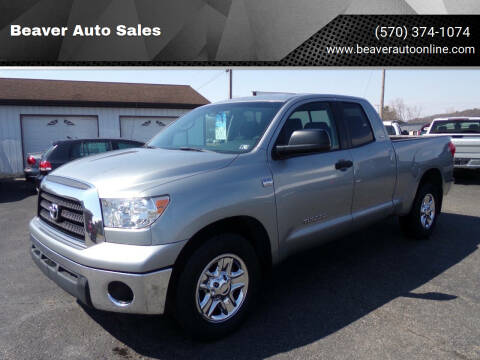 2007 Toyota Tundra for sale at Beaver Auto Sales in Selinsgrove PA