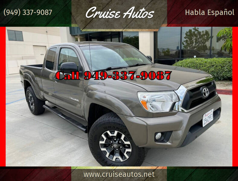 2014 Toyota Tacoma for sale at Cruise Autos in Corona CA